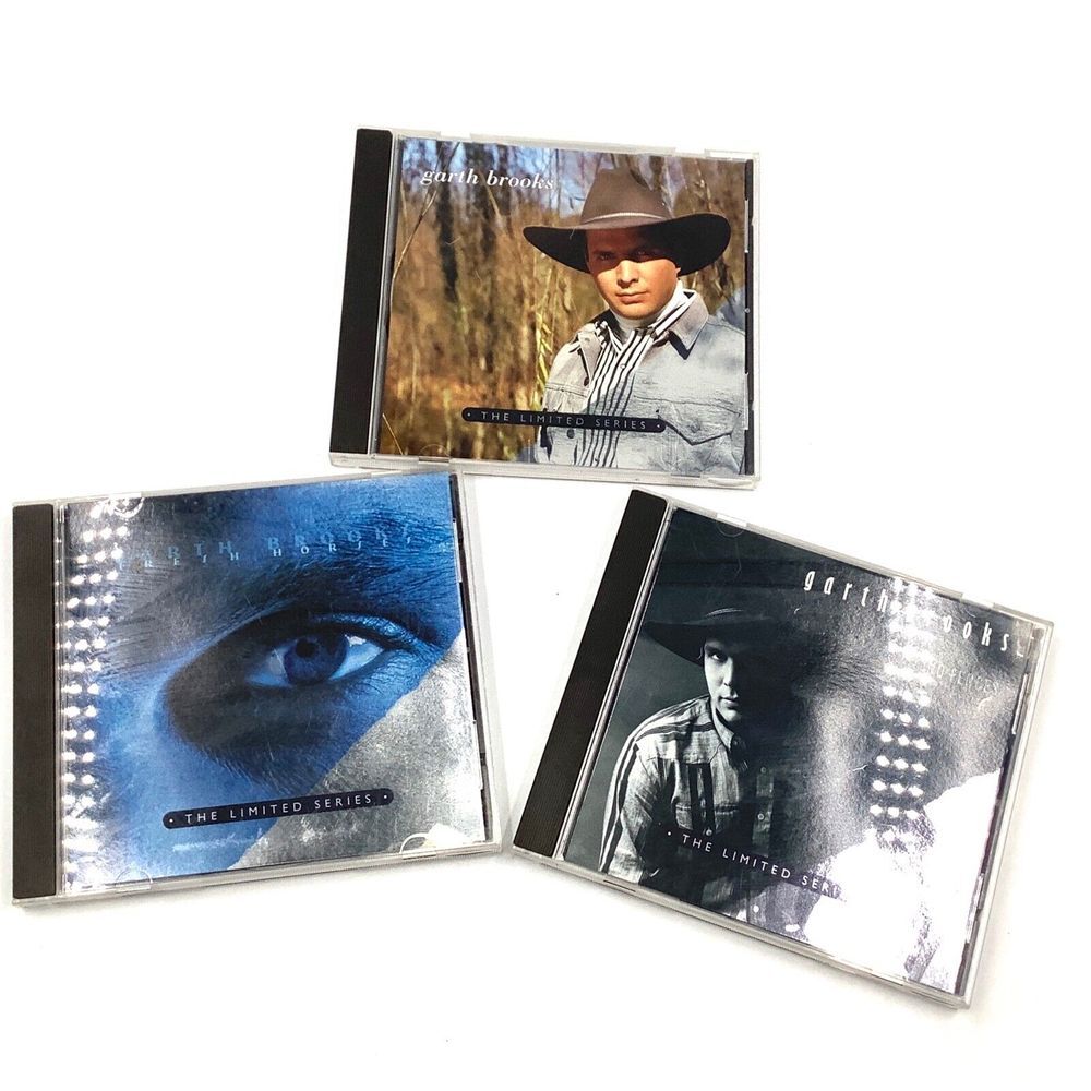 Garth Brooks CD 3 Lot -The Limited Series No Fences Fresh Horses 98 99 music